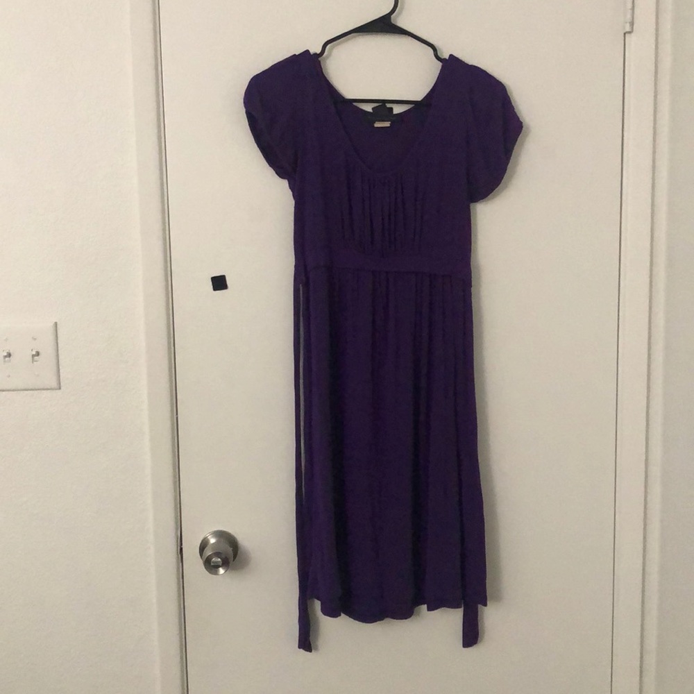 Purple dress